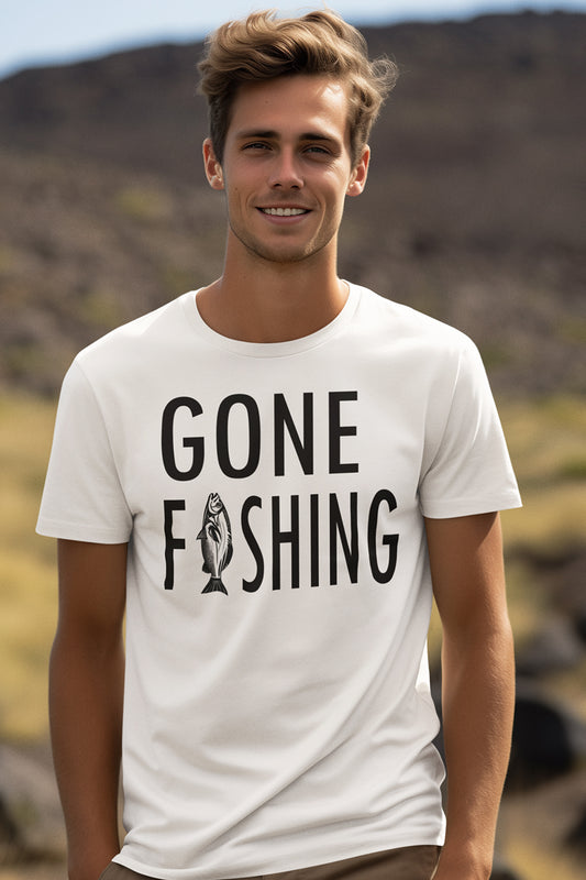 Gone Fishing Father's Day Shirt