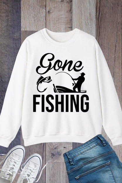 Gone Fishing Sweatshirts