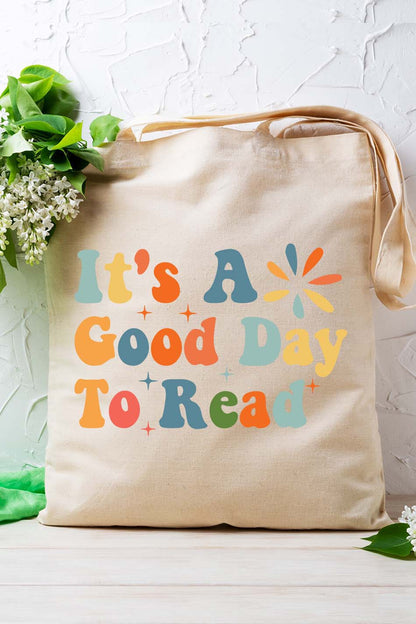 Reading Teacher Tote Bag it’s a Good day To Read