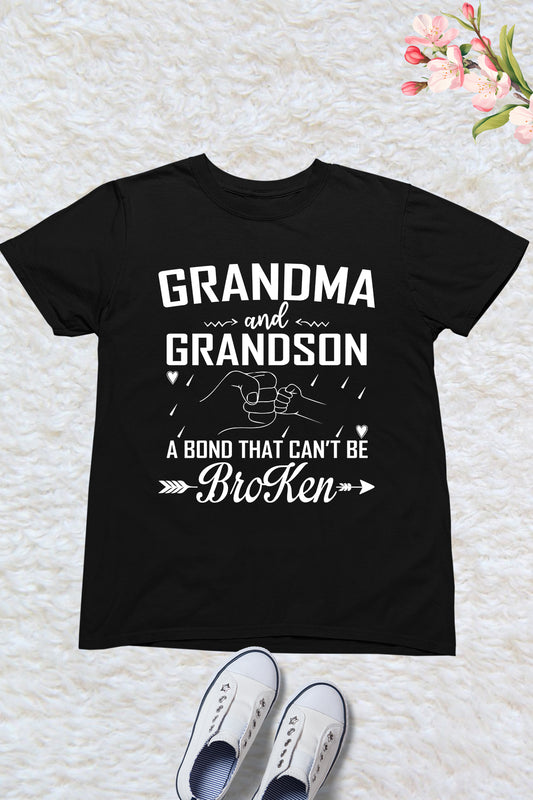 Grandma and Grandson Bond That Can't Be Broken Shirts