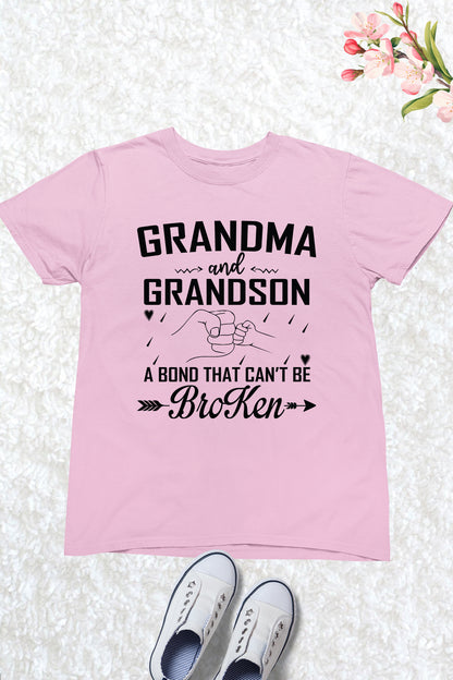 Grandma and Grandson Bond That Can't Be Broken Shirts