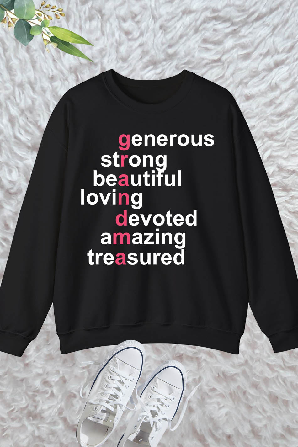 Grandma Letters Cute Graphic Sweatshirt
