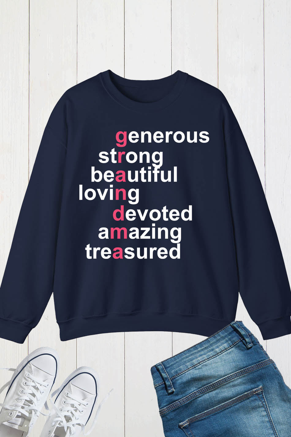 Grandma Letters Cute Graphic Sweatshirt