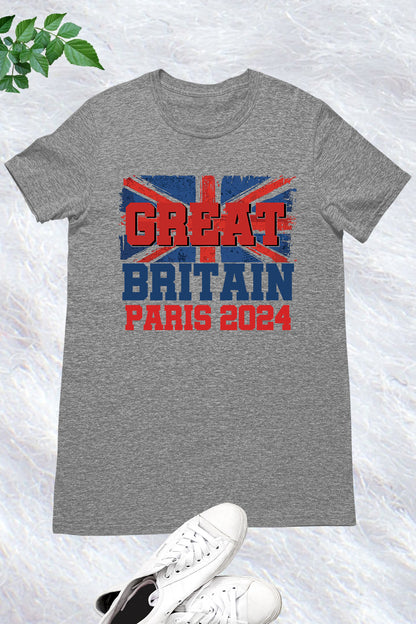Great Britain Paris 2024 Olympics T Shirt