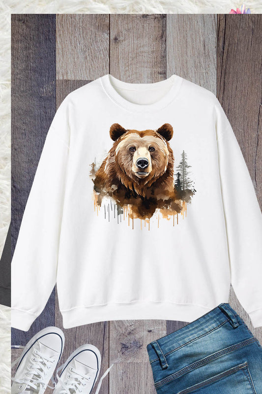 Grizzly bear Sweatshirt