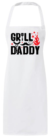 Premium Grill Daddy Husband Father's Day Custom Picnic Lover Dad Apron