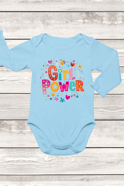 Girl Power Baby Bodysuit
