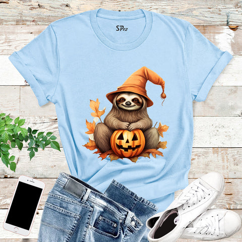 Hello Sloth Halloween T Shirt