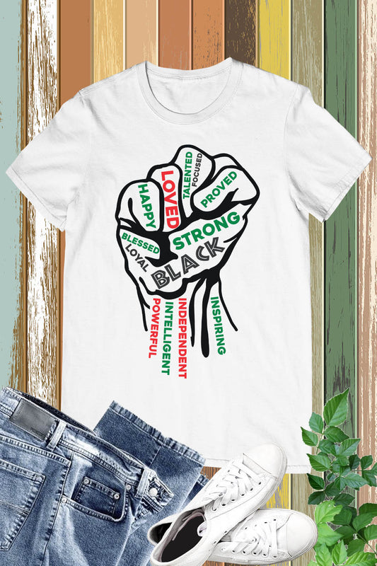 Black History Month Definition Shirts