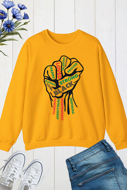 Black History Month Definition Sweatshirts