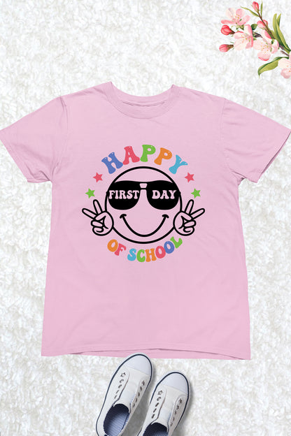 Happy First Day of School Kids T Shirt
