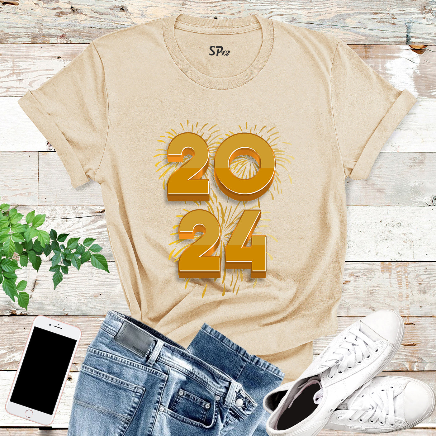 2024 Happy New Year T Shirt