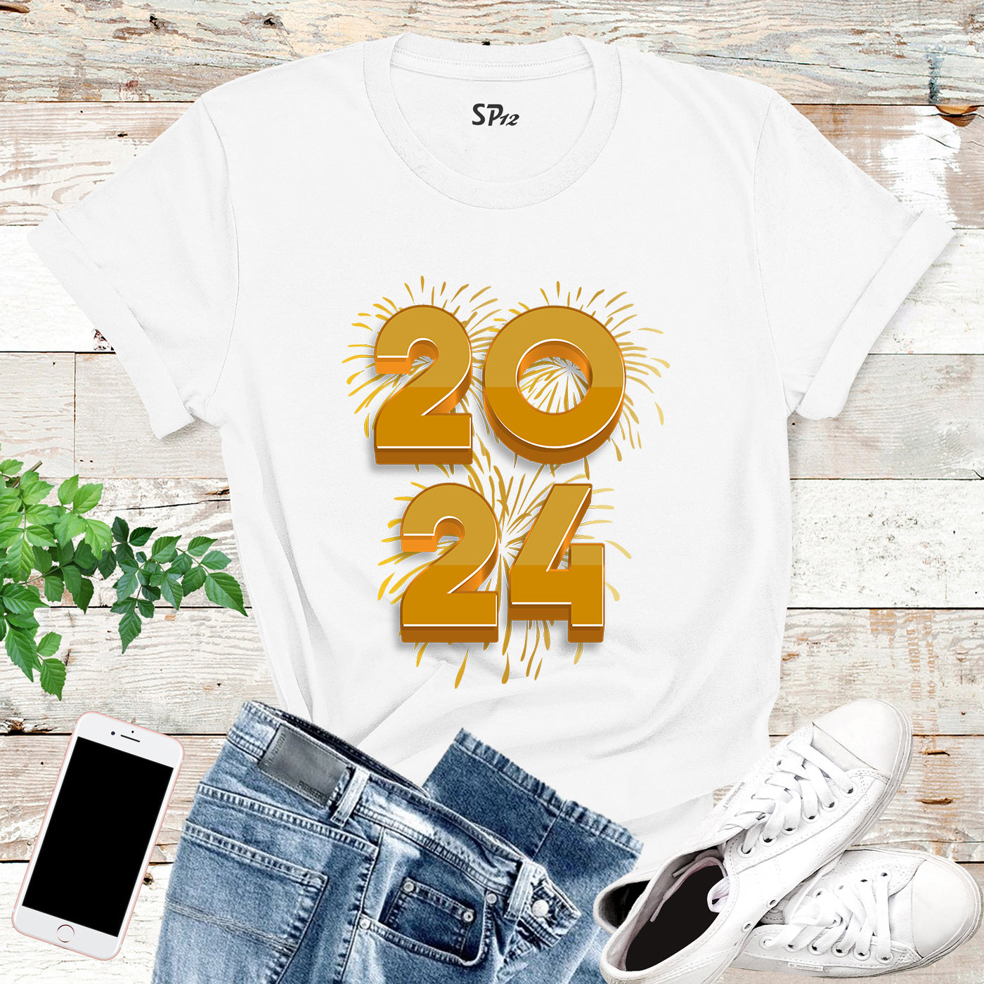 2024 Happy New Year T Shirt