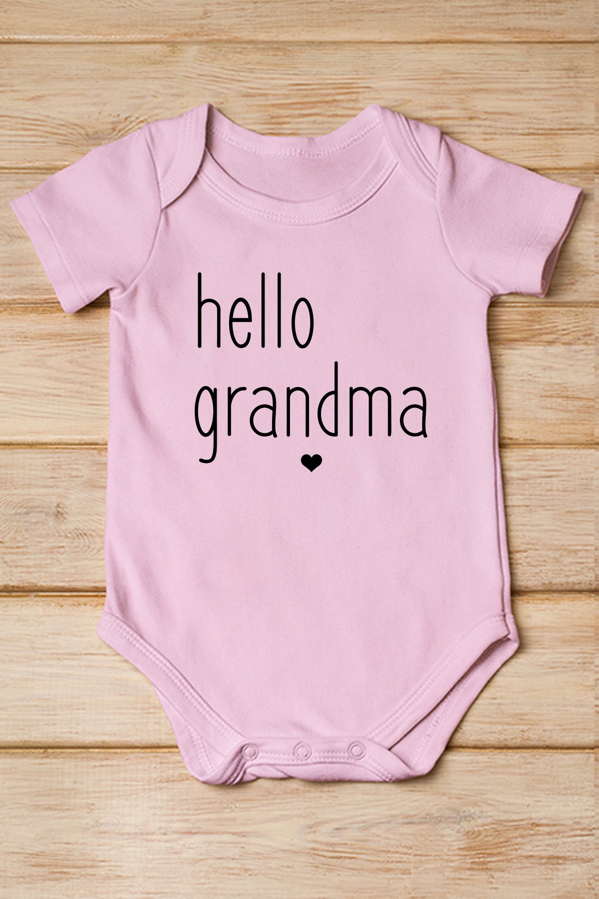 Hello Grandma Baby Bodysuit
