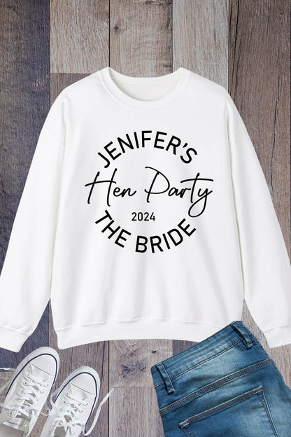 Custom Hen party Sweatshirts
