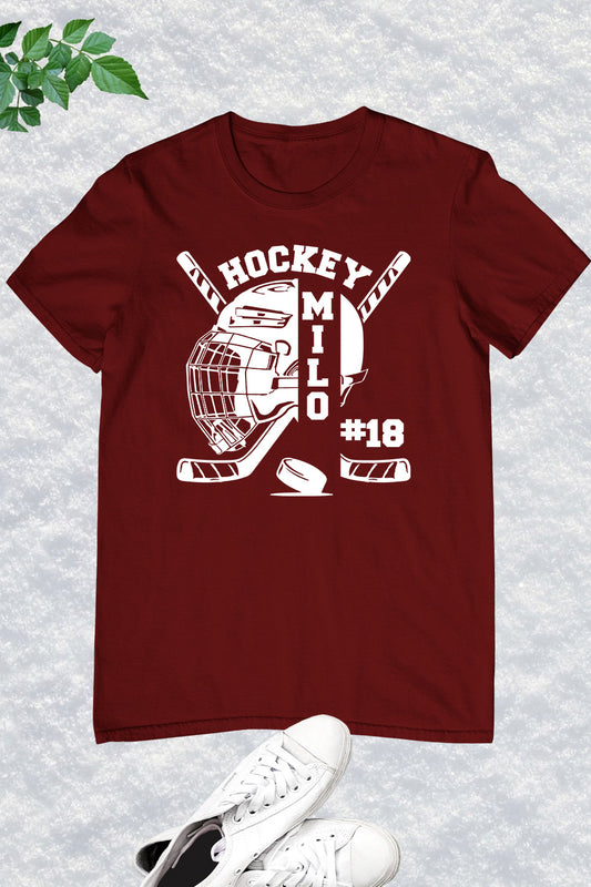 Personalized Hockey Team Name Shirt