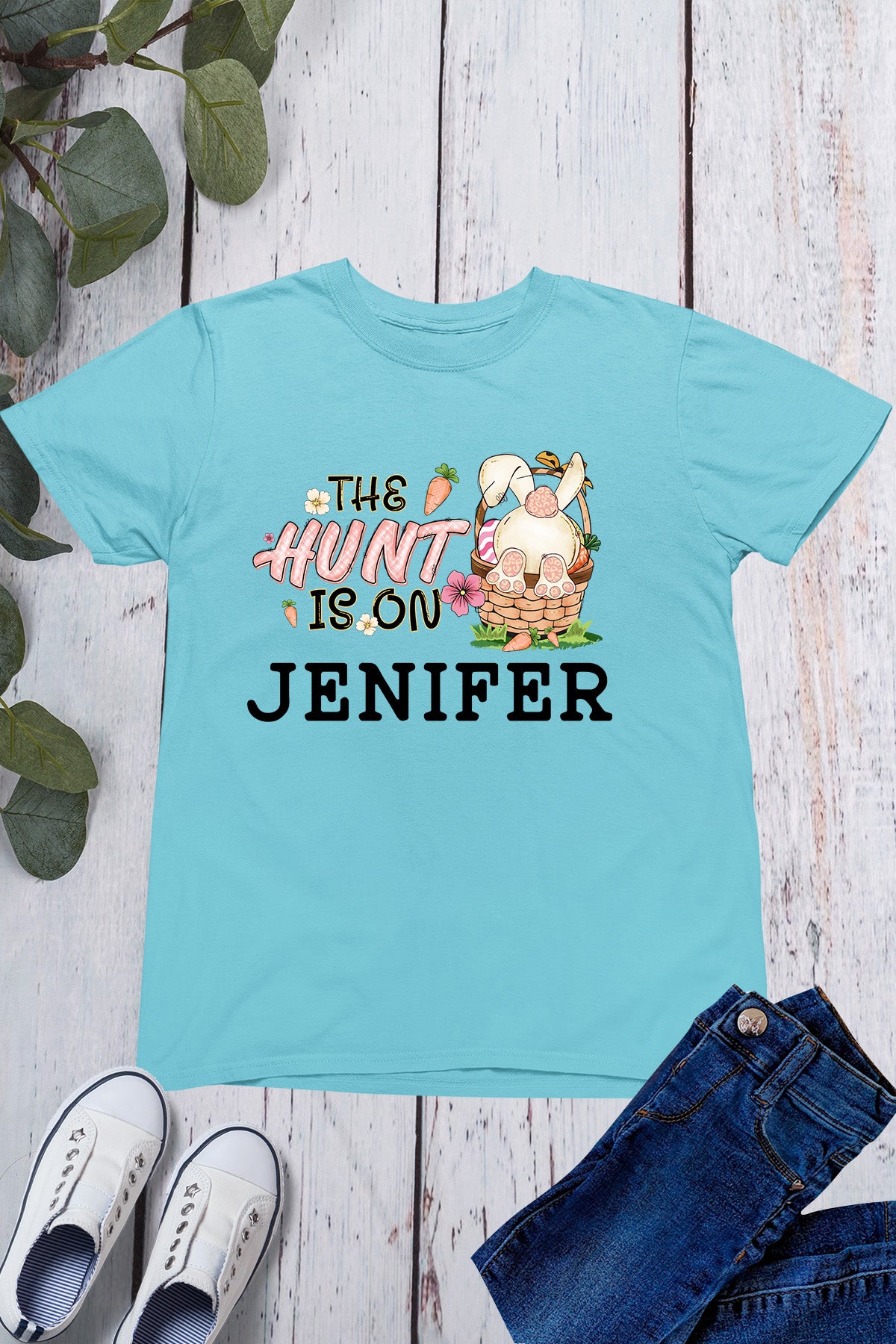 The Hunt is On Custom Kids Shirt