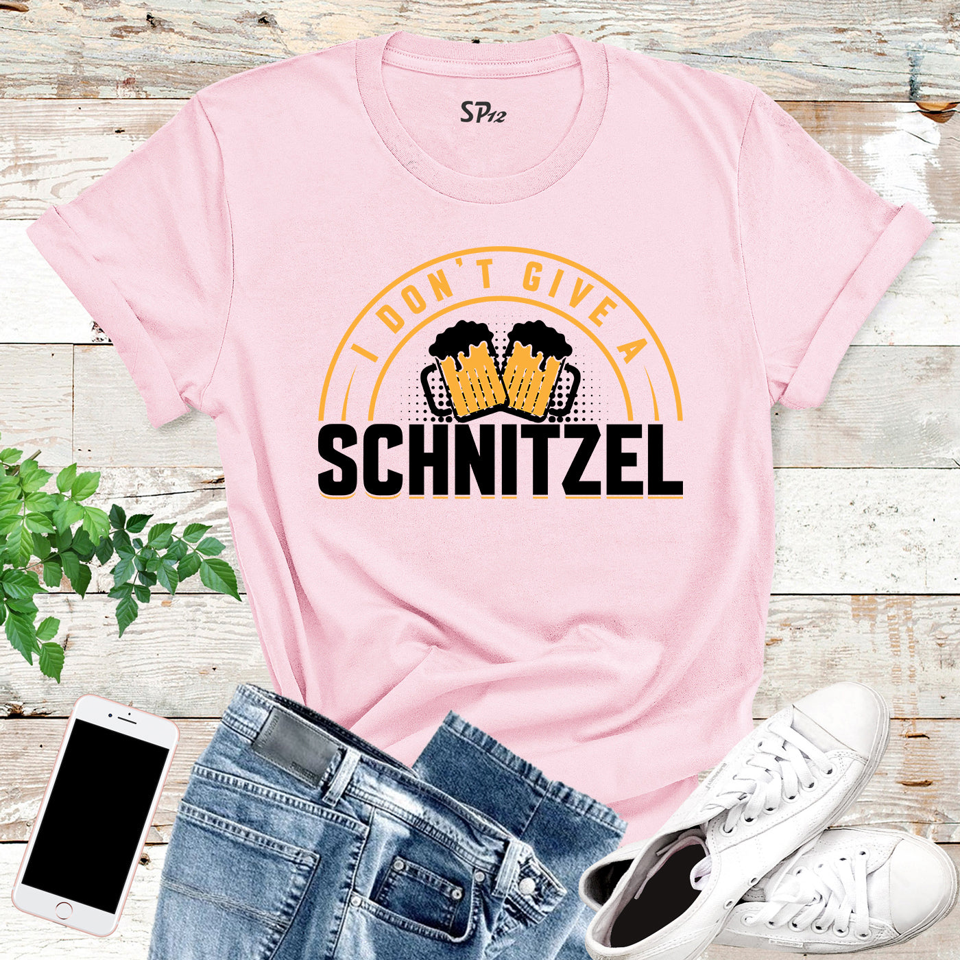 I Don't Give a Schnitzel Oktoberfest T Shirt