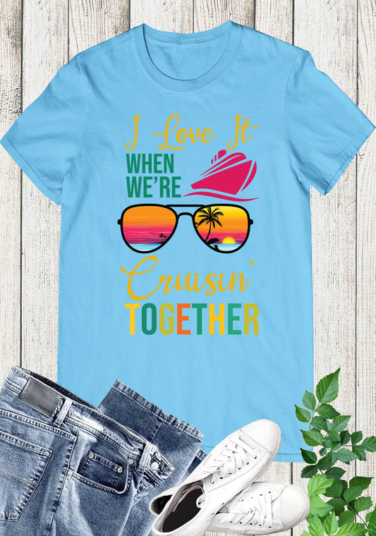 Cruisin Together Couple Shirts