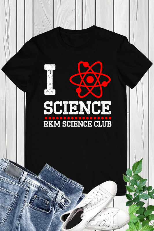 Personalized Science Club T Shirts