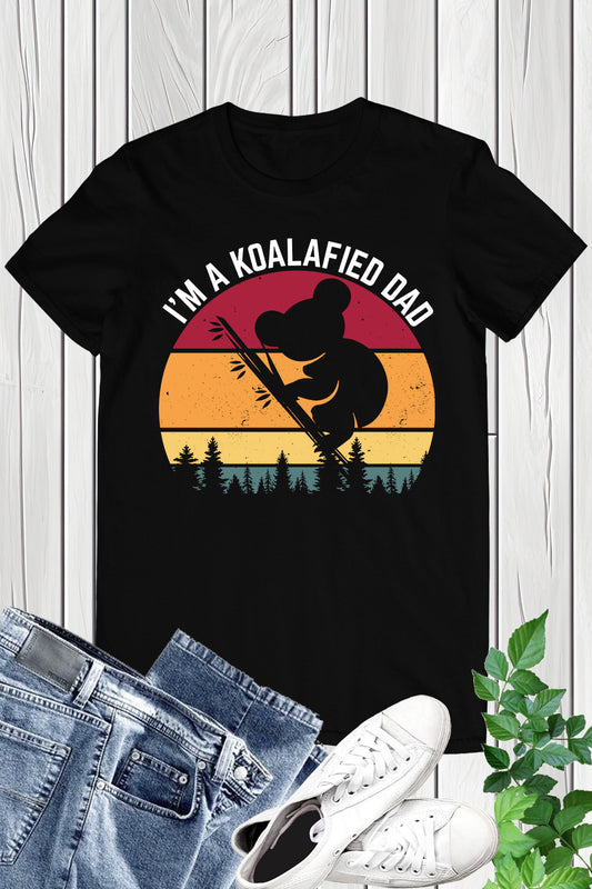 I am a Koalafied Dad Funny Shirt