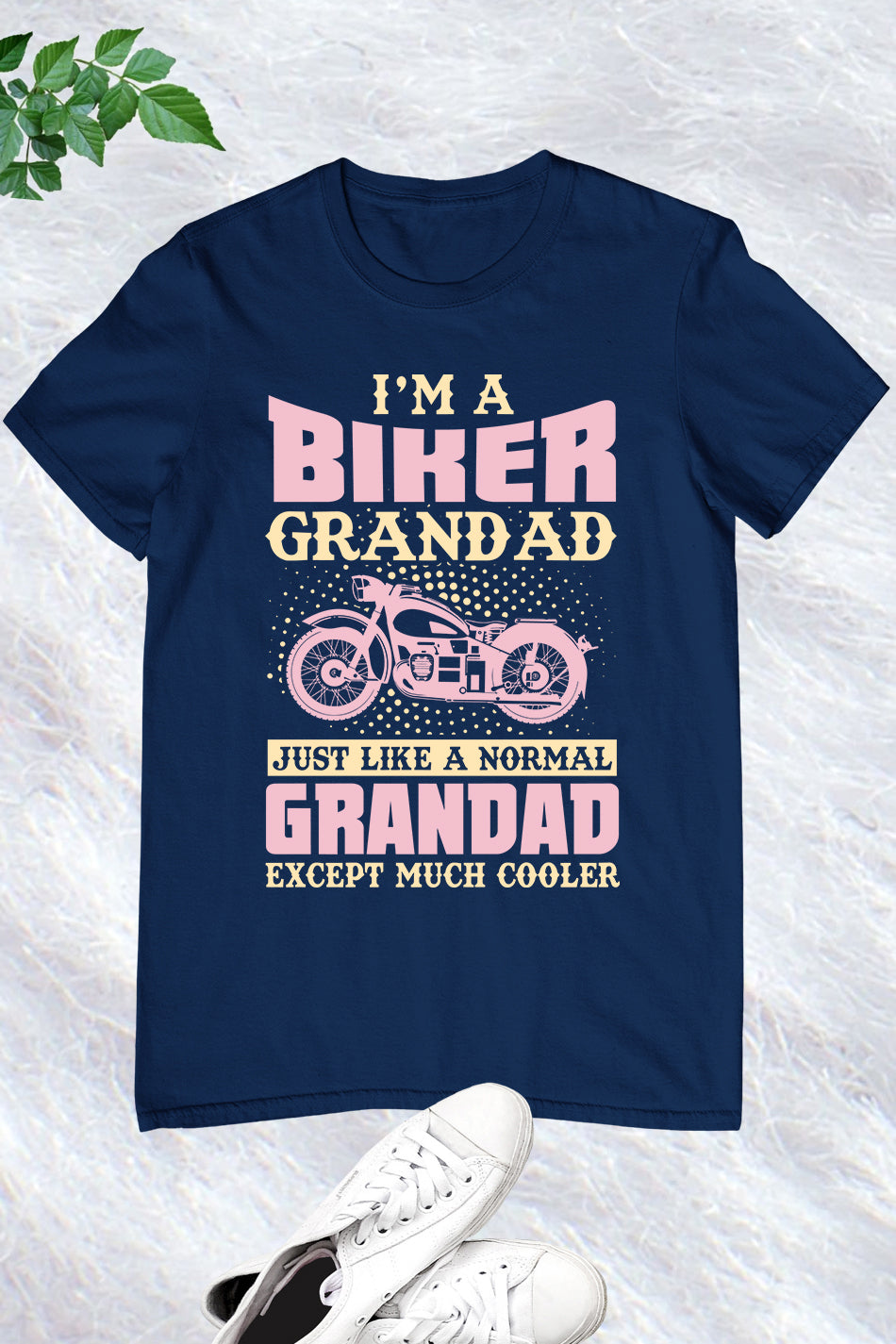 I'm a Biker Granddad T-Shirt