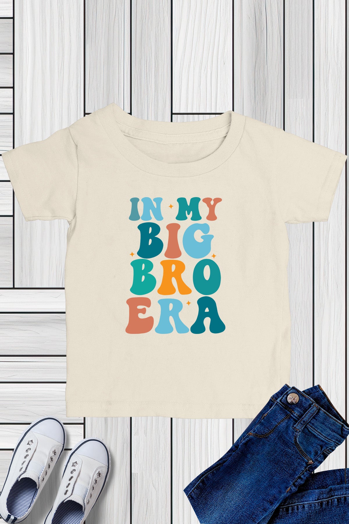 In My Big Bro Era Kids T Shirt