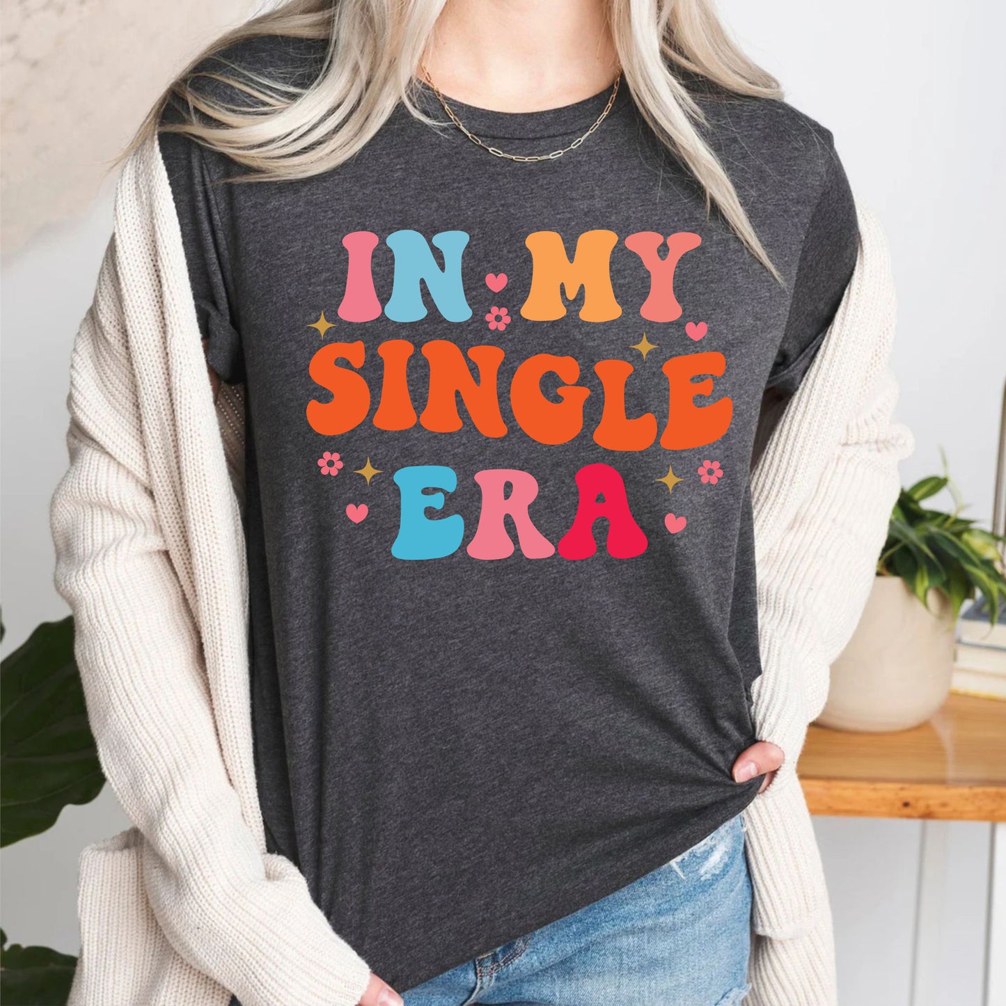 In My Single Era Valentines Day Taylor Swiftie T Shirt