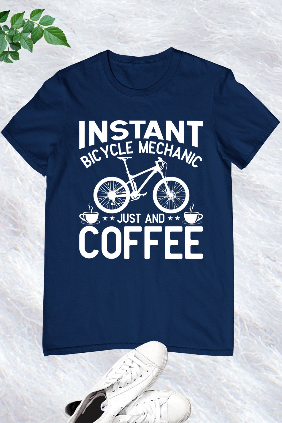 Funny Bicycle Mechanic and Coffee Lover Shirt