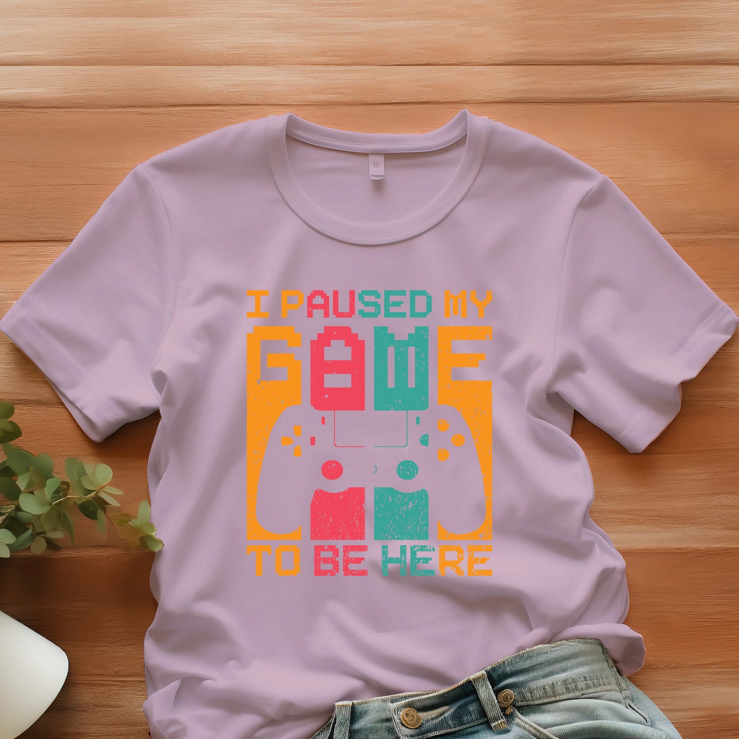 I paused my game to be here kids shirt