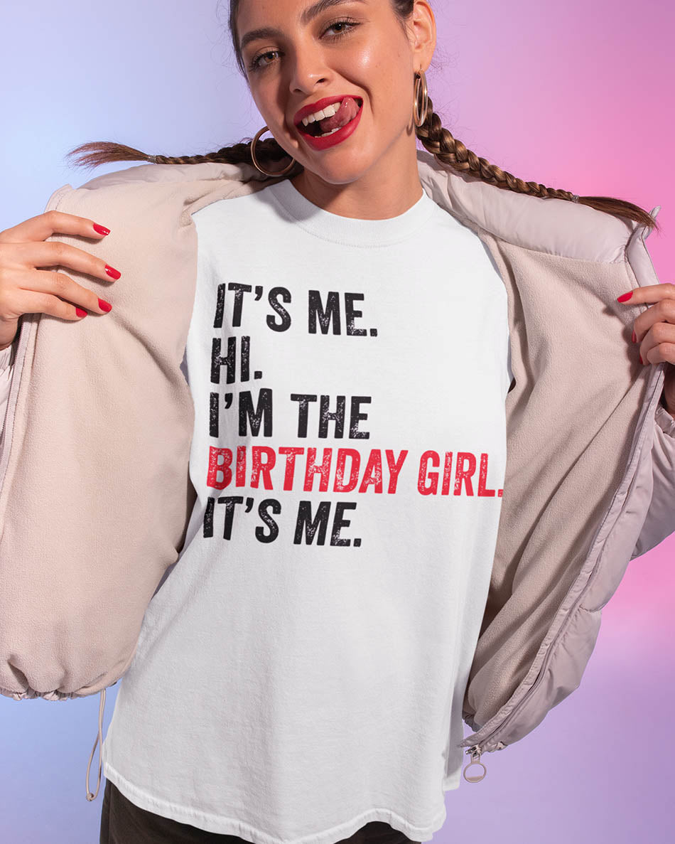 It's Me Hi, I'm The Birthday Girl Swiftie Retro T Shirt