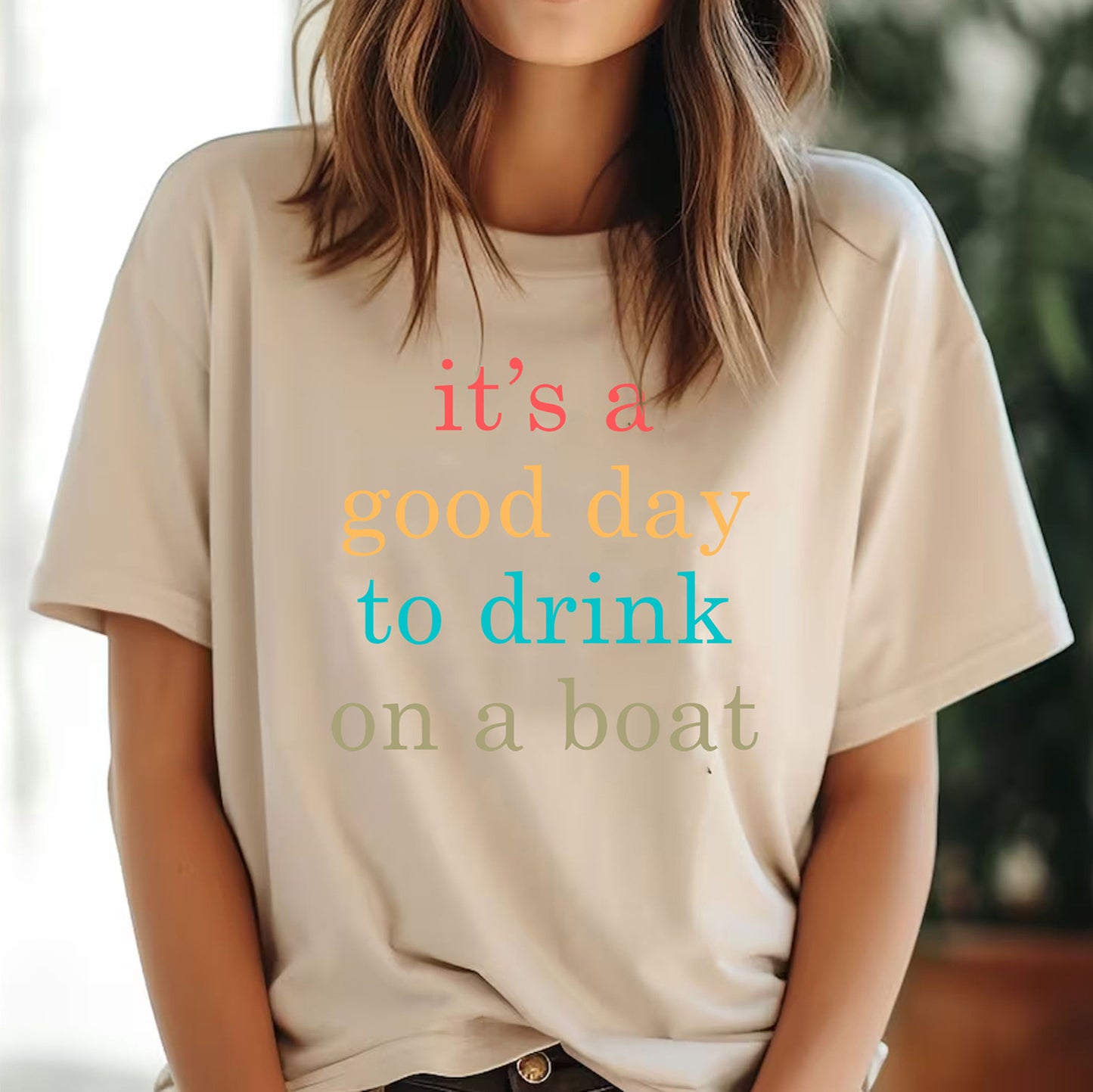 Its A Good Day To Drink On A Boat Cruise Vacation Boat Trip Shirt Gift