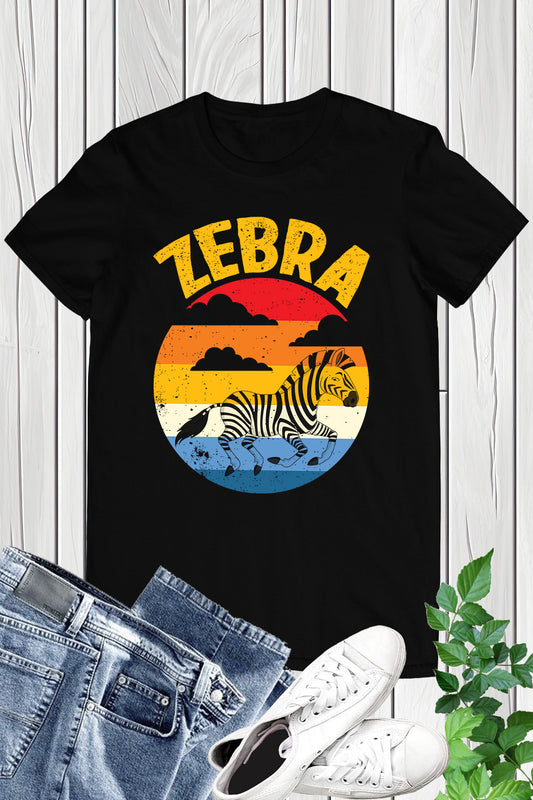 Vintage Heart Zebra Shirt