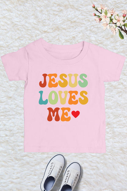 Jesus Loves Me Kids T Shirt