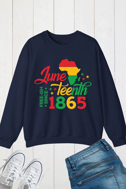 June 10th 1865 Black history Sweatshirt
