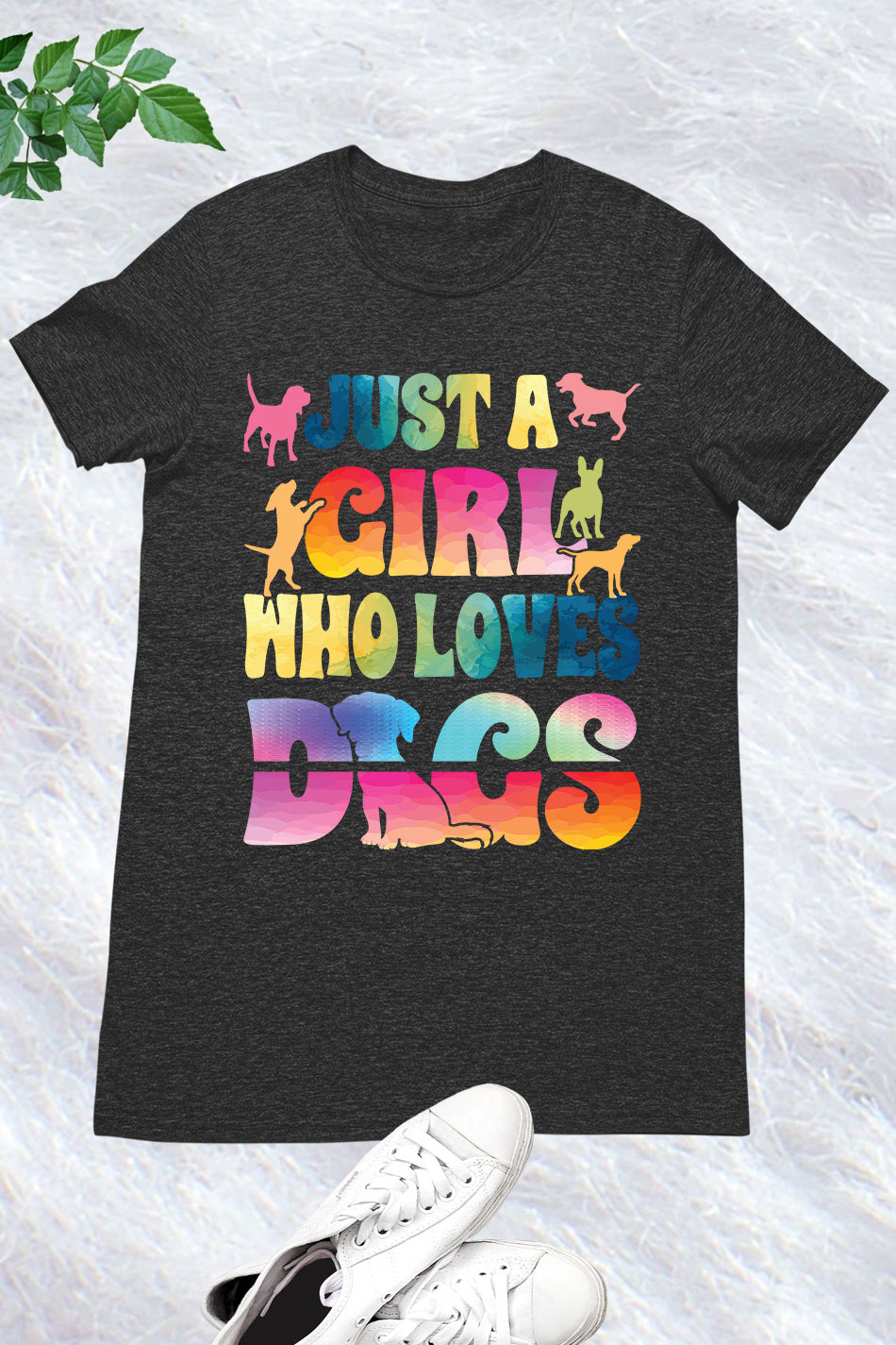 Just a Girl Who Loves Dogs Shirt