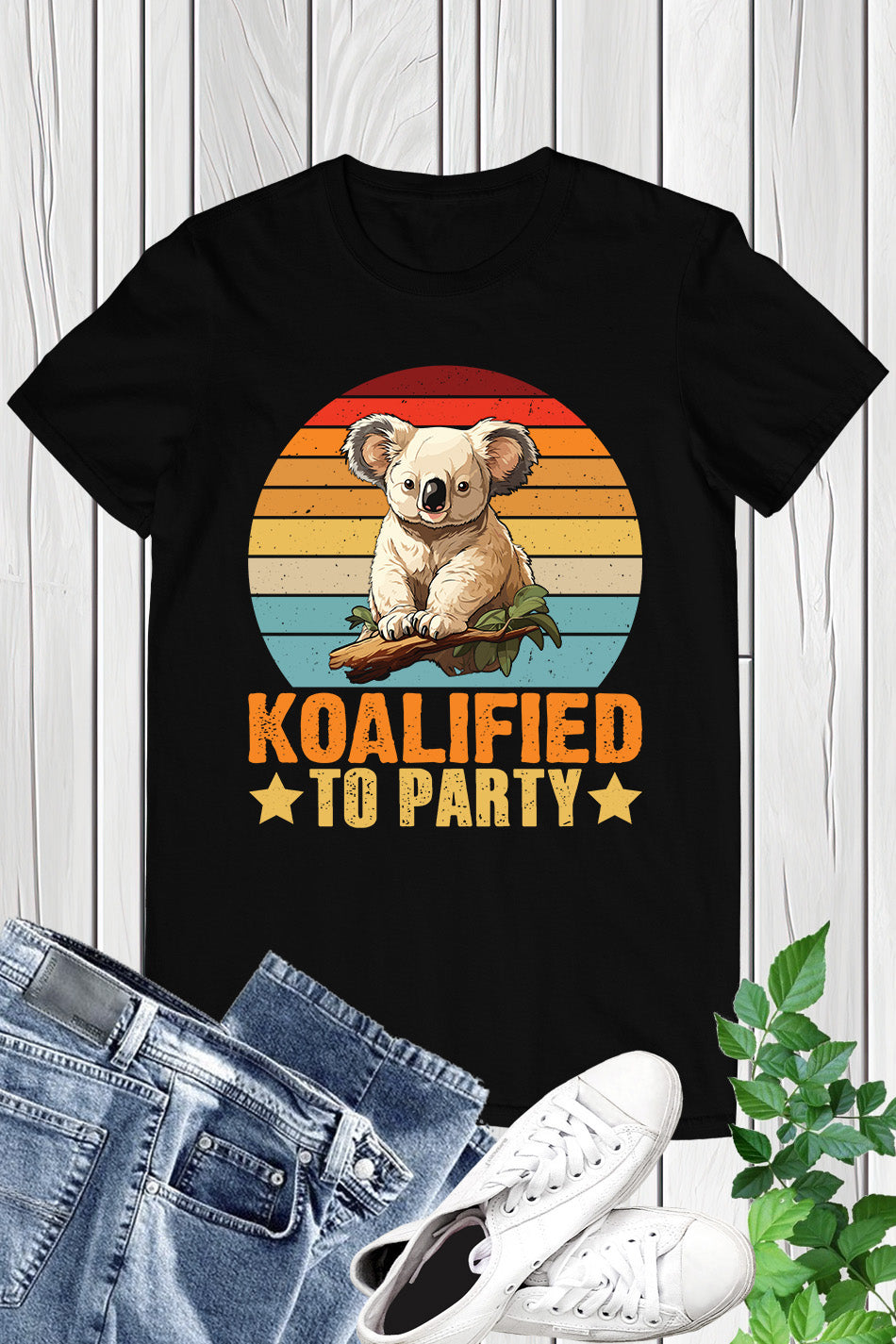 Koalified To Party Trendy Shirt