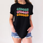 Choose Kindness Motivational Positivity Custom Inspirational T-Shirt