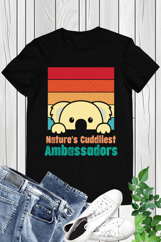 Natures Cuddliest Ambassadors Koala Bear T Shirt