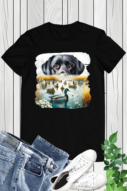 Labrador Dog Hunting Duck Hunter T Shirt