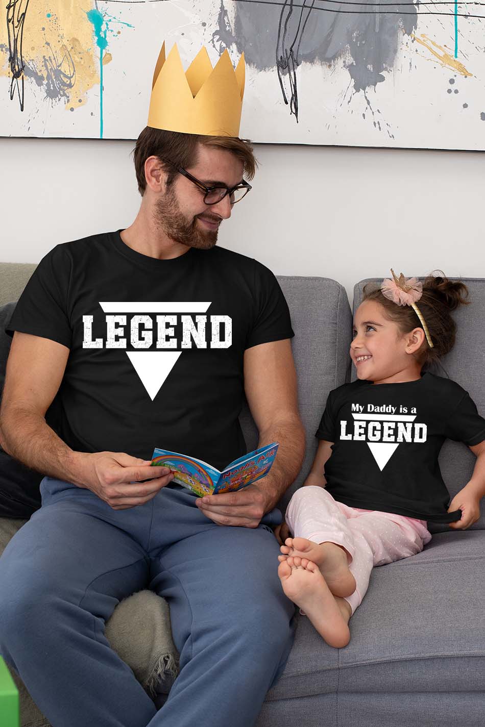 Legend Father And Son Matching T Shirt