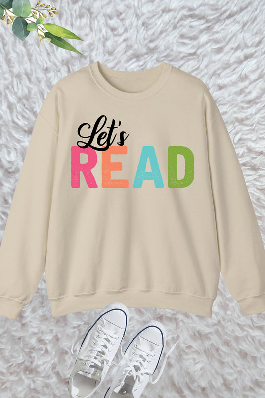 Let's Read Sweatshirt