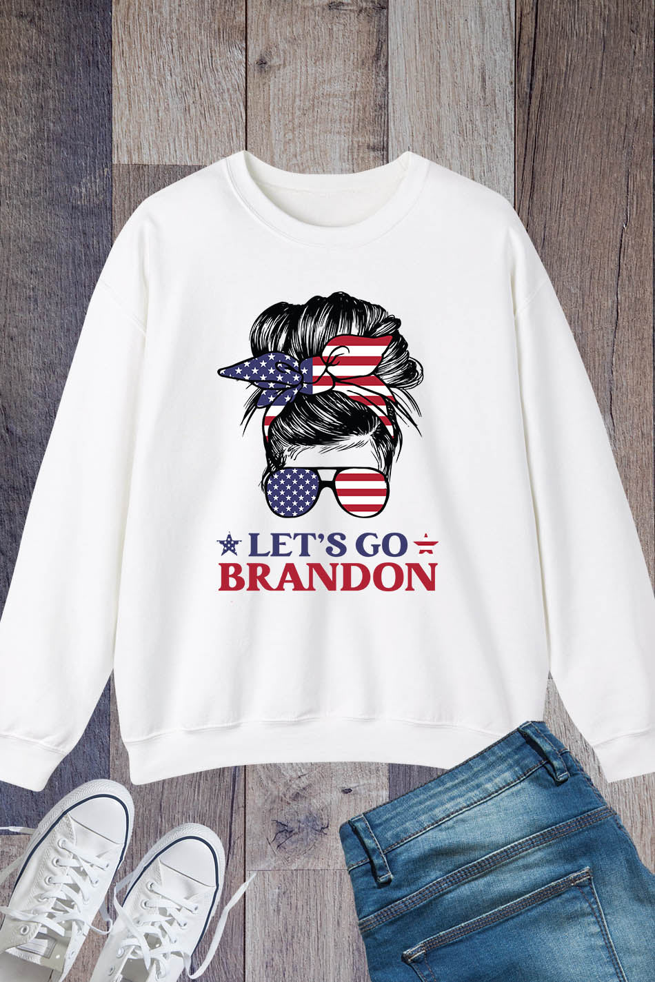 Let's Go Brandon Political  Sweatshirt
