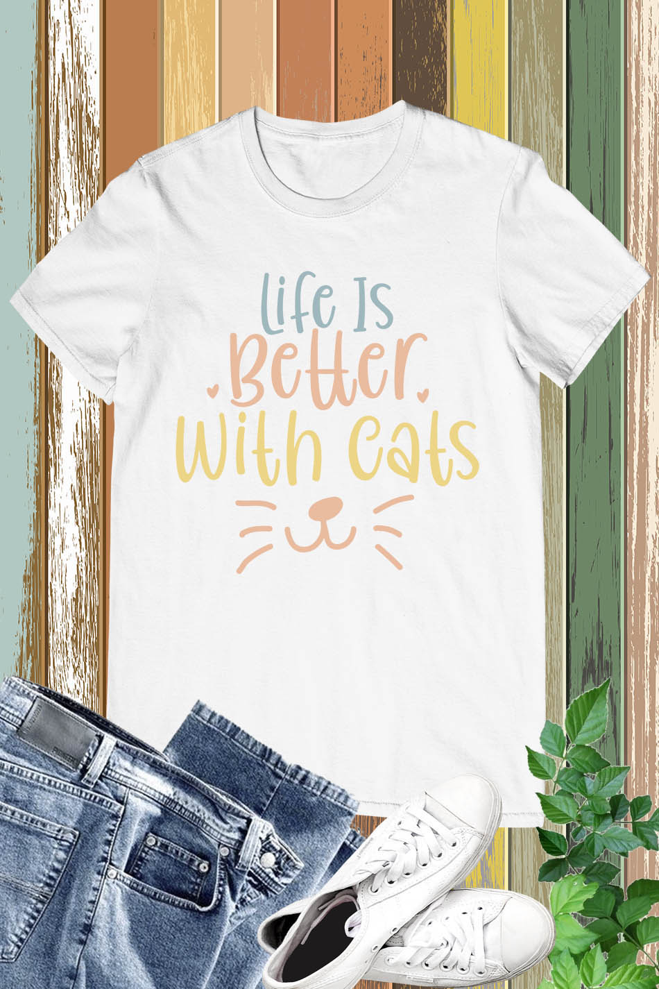 Life's Better with Cats Shirt