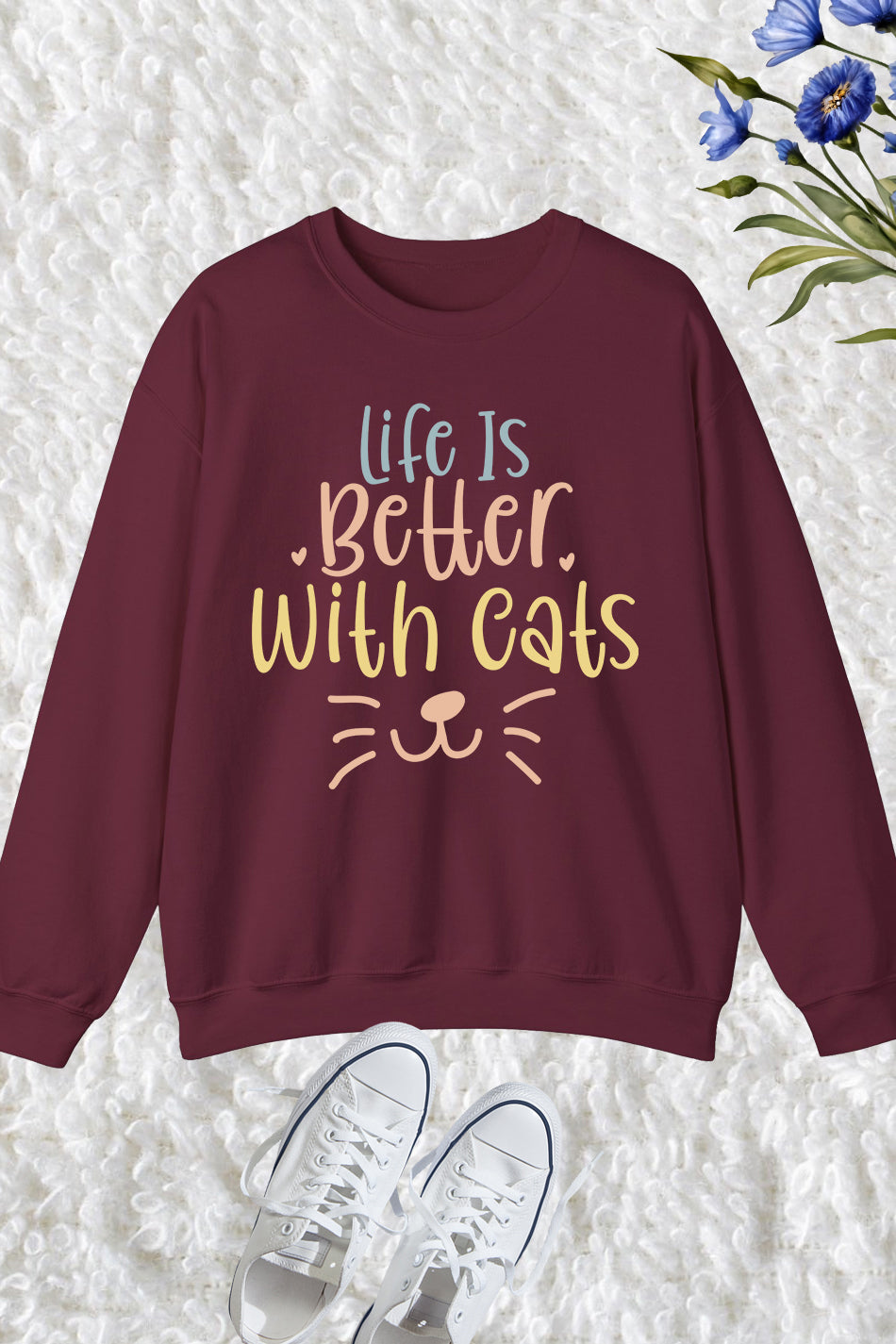 Life's Better with Cats Sweatshirt