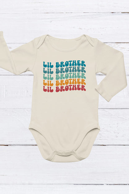 Lil brother Baby Bodysuit