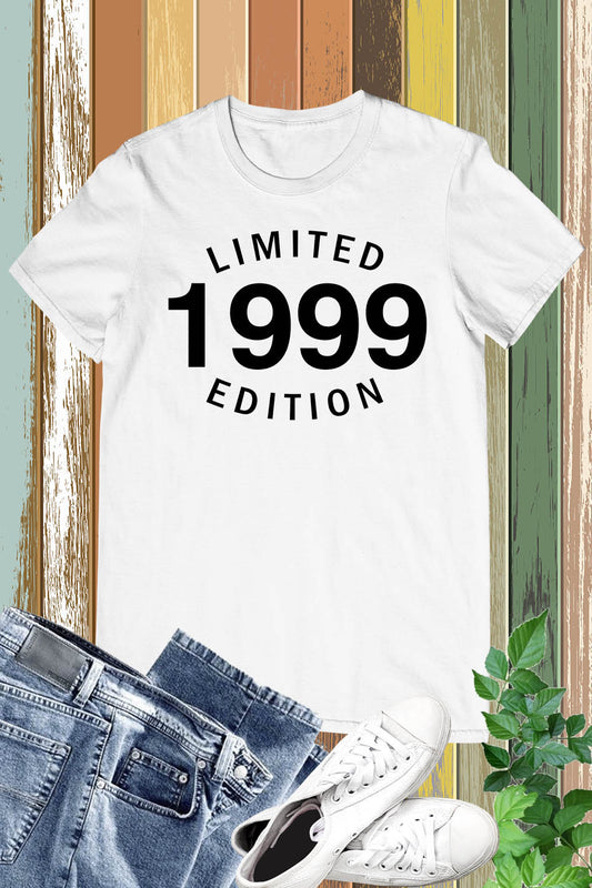 Limited 1999 Edition 25th Birthday Shirts