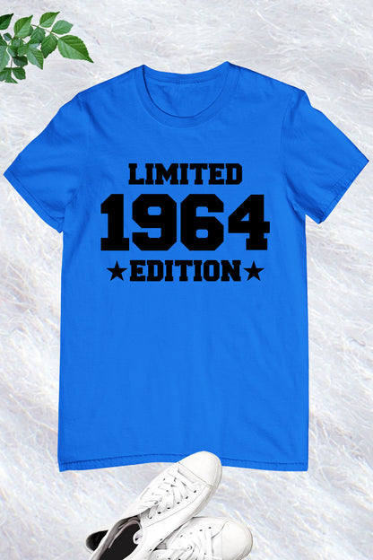 Limited 1964 Edition Birthday T Shirt
