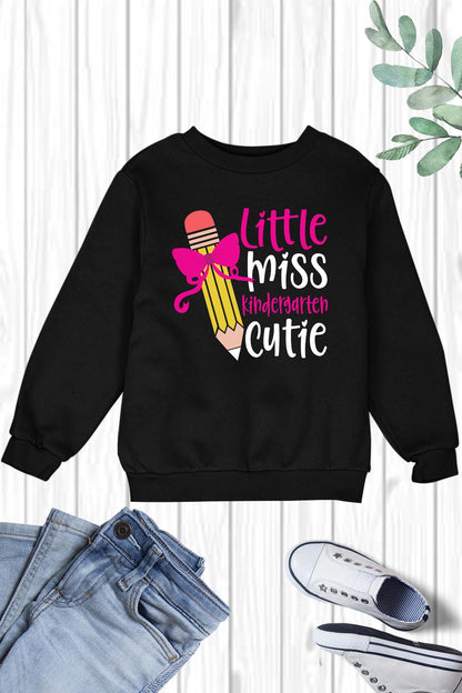 Little Miss Kindergarten Cuties Girl Sweatshirt