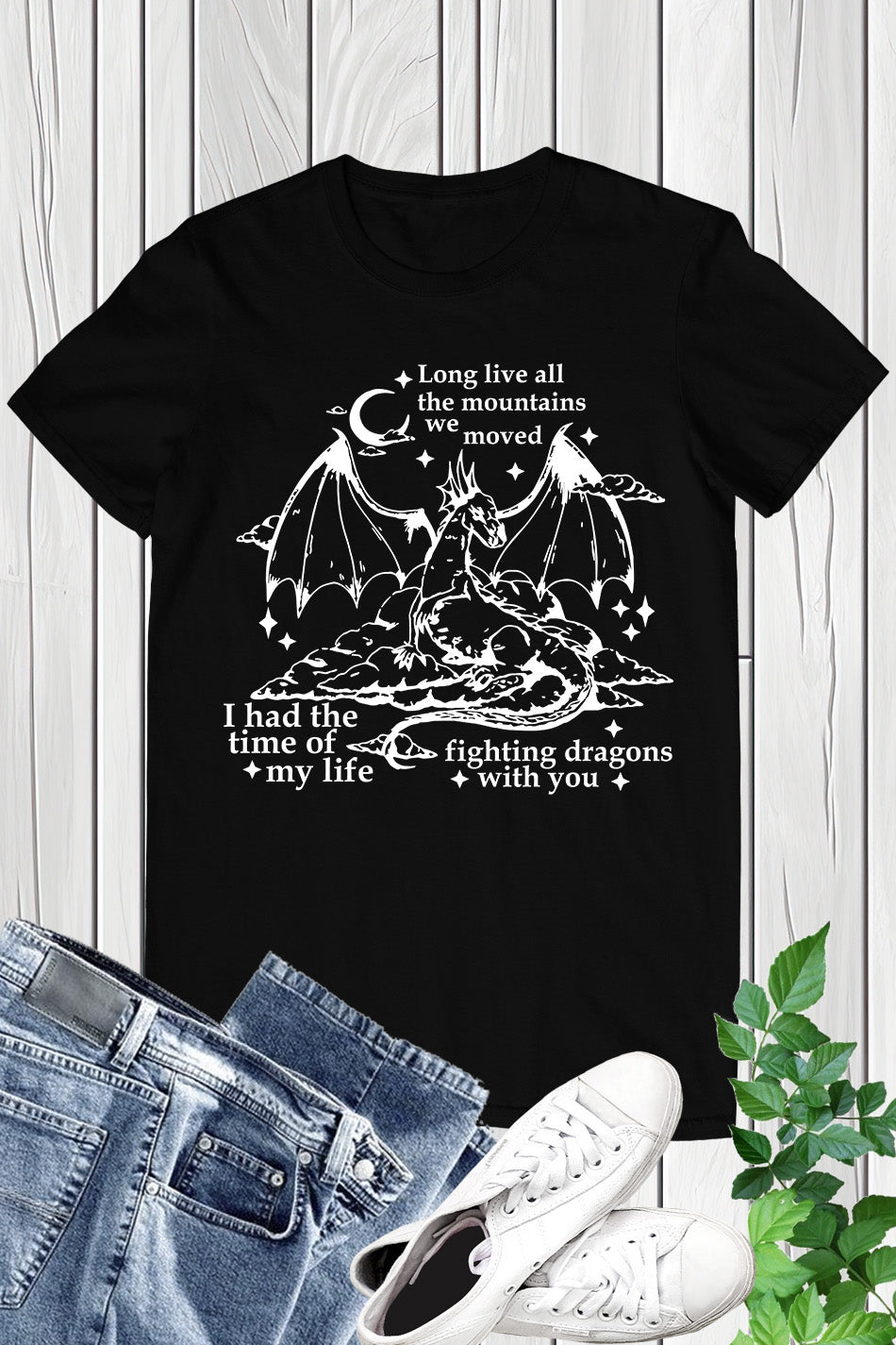 Retro Fighting Dragons With You Speak Now TV Inspired Shirt